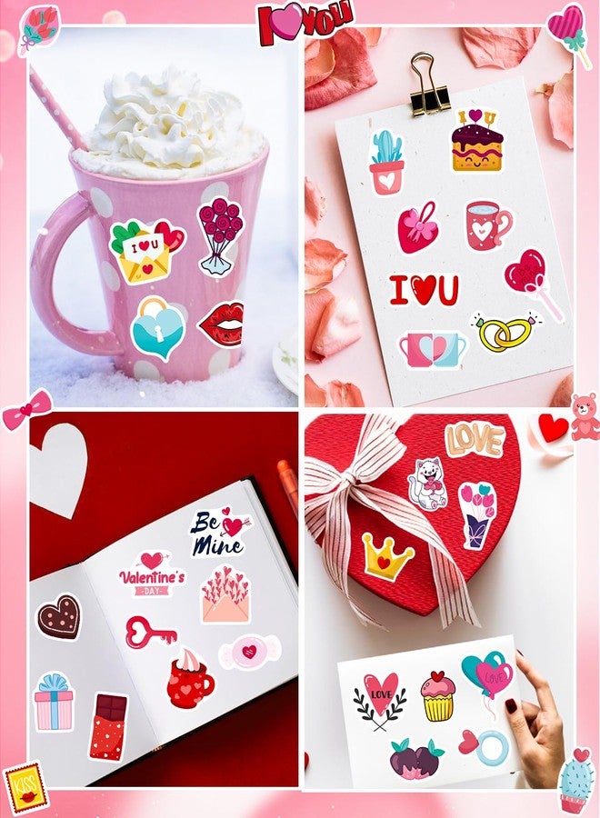 Ozepao 465 Bulk Valentines Stickers for Kids Party Crafts Supplies Classroom Exchange Gifts - Image 5